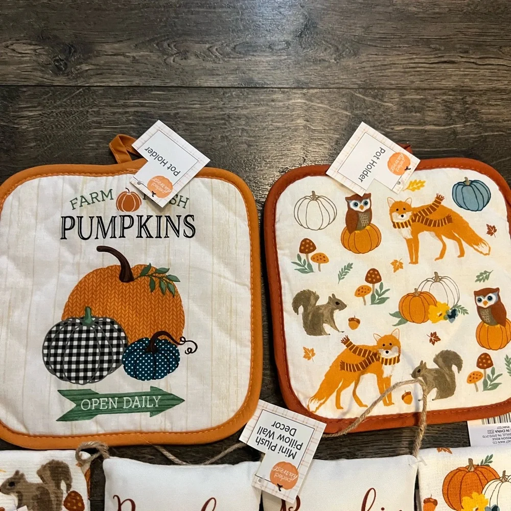 8 PC Fall Kitchen‎ Accessories NEW